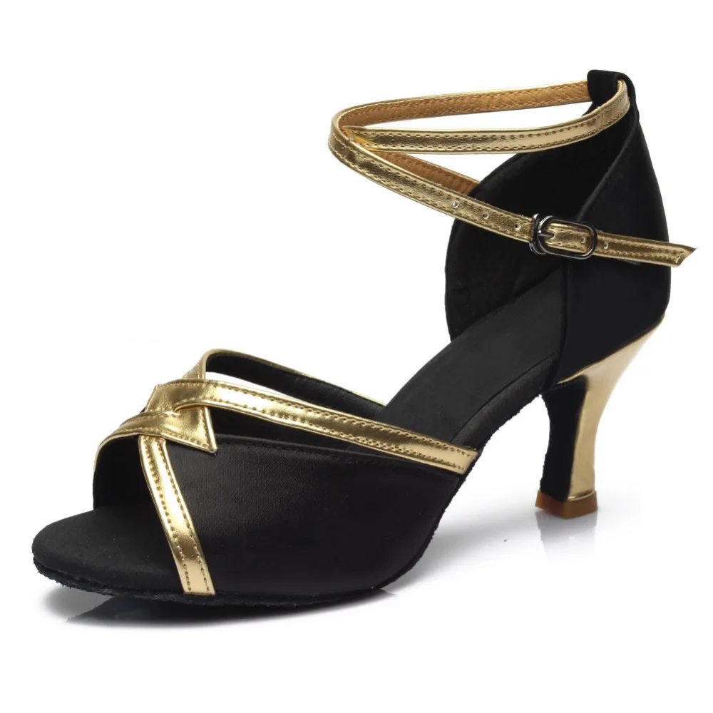 Dance Shoes new brand girls women's ballroom tango salsa latin dance shoes 5cm and 7cm heel