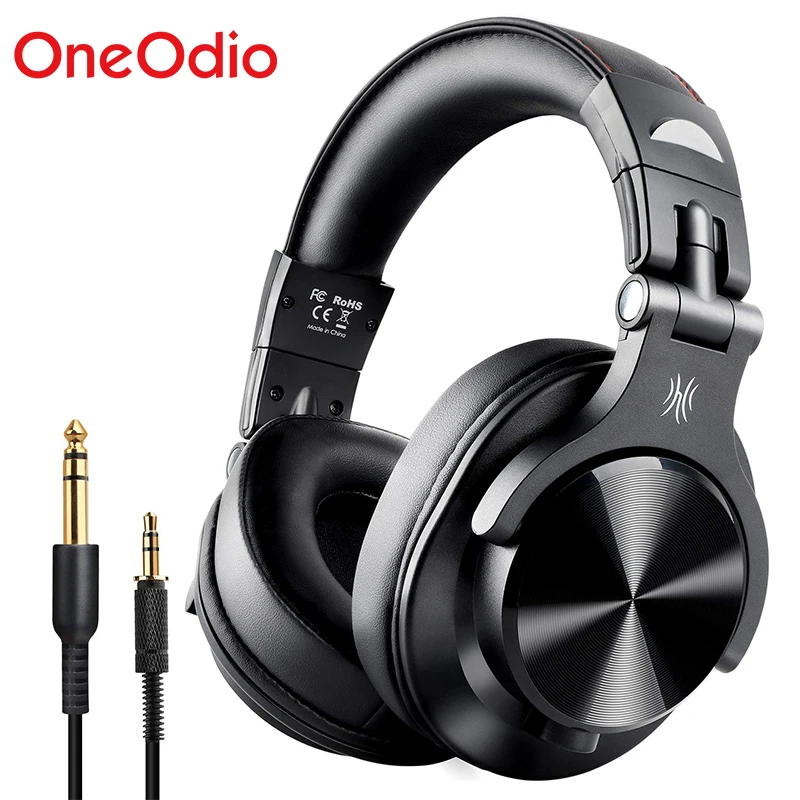Koop Oneodio Fusion Bluetooth Hoofdtelefoon, Studio Opname Hoofdtelefoon Met Delen Poort, Bekabelde Draadloze Professionele Monitor