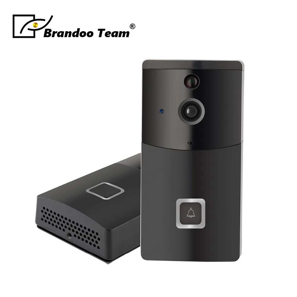 

Brandoo Smart IP Video Intercom WI-FI Wireles Video Door Phone Doorbell Photo/Video Recording Doorbell Camera For home security.