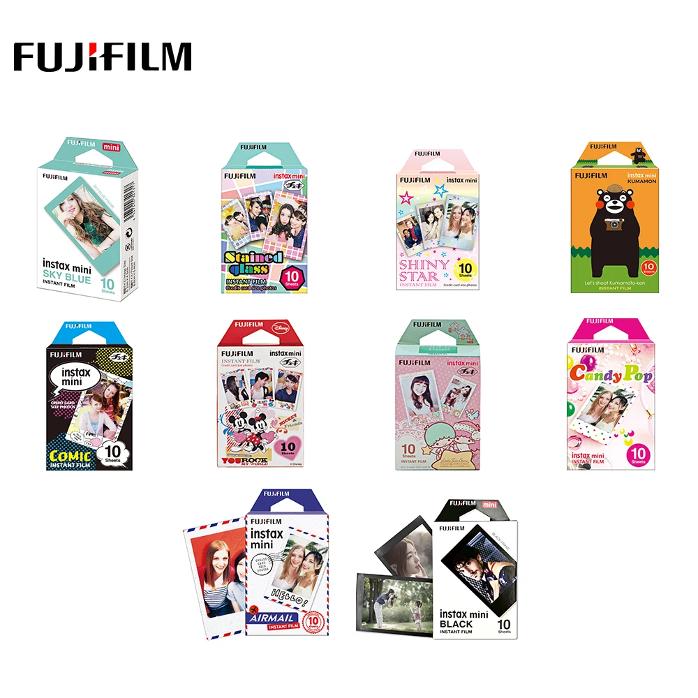 10 листов Fujifilm Instax Mini 8 9 фильм мгновенно пленка фотобумага для Fujifilm Instax Mini 9/8/7 s/25/50 s/70/90 SP-1/SP-2 принтера