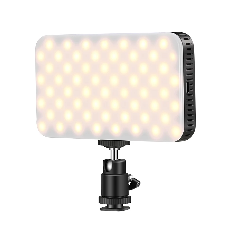 LED 2700-6500K Video light for DSLR Camera Camcorder Fill Light Wedding News Interview Macro photography | Электроника
