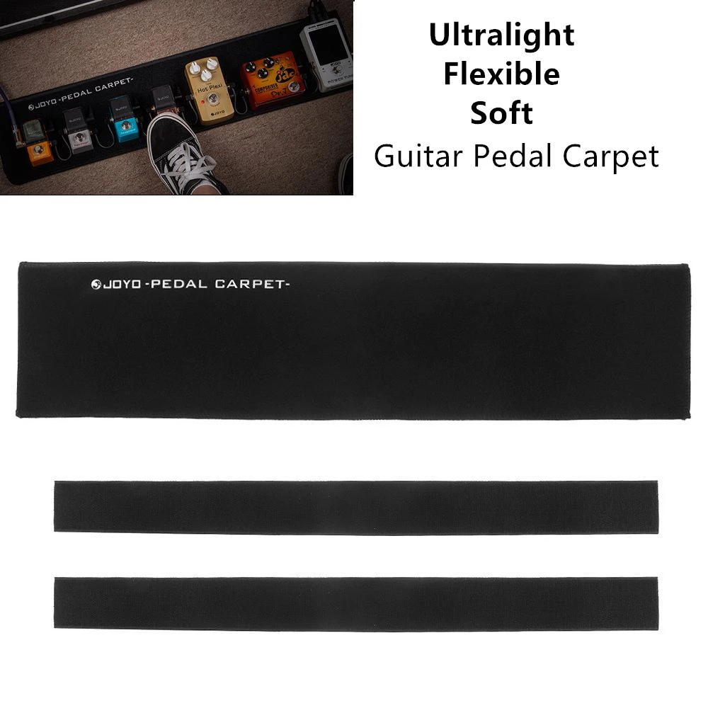 65 x 15cm 470g Ultralight Flexible Soft Guitar Pedal Board Carpet Setup Style DIY Foldable Guitar Effect Pedalboard