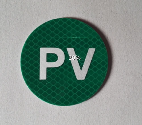10 Buah/Banyak SAA Standar Solar Warning Label PV Reflektif Label Terbaik Perekat 3M, UV Stabil Solar Label Garansi 5 Tahun
