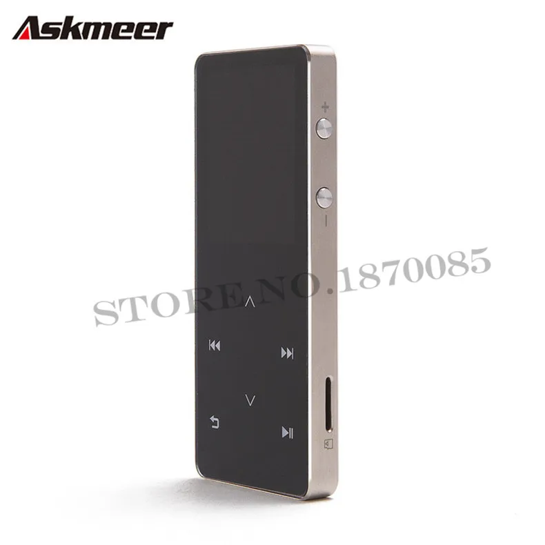Askmeer K5 Bluetooth HIFI Lossless Music Player 2.0Screen 8G Touch Button FMTF Card Mp3 Players Support Mp3 WMA WAV APE FLAC (5)