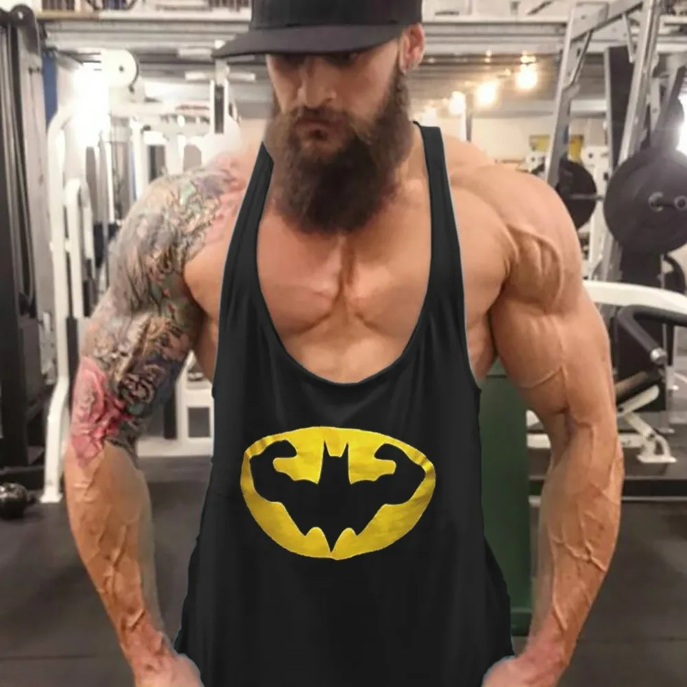 Sixlab Side Split Muscle Tank Top Herren - Fitness Tanktop Mit Seitlichen Schlitzen