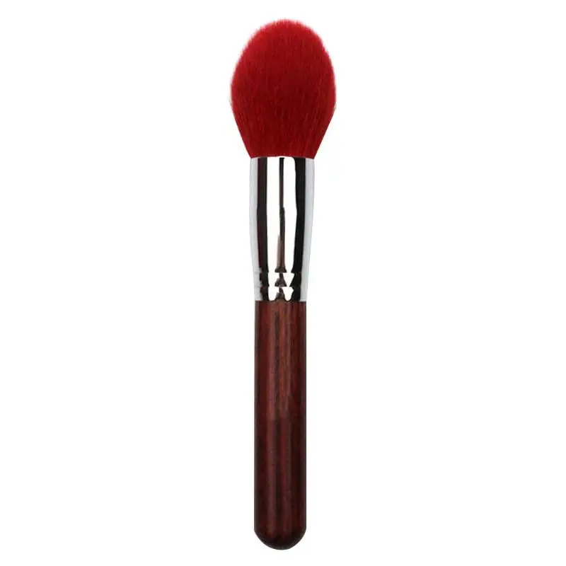 Старший штамп кисти для макияжа красный Foundation Brush make-up Кисти косметической пудра Кисть для макияжа Красота инструмент