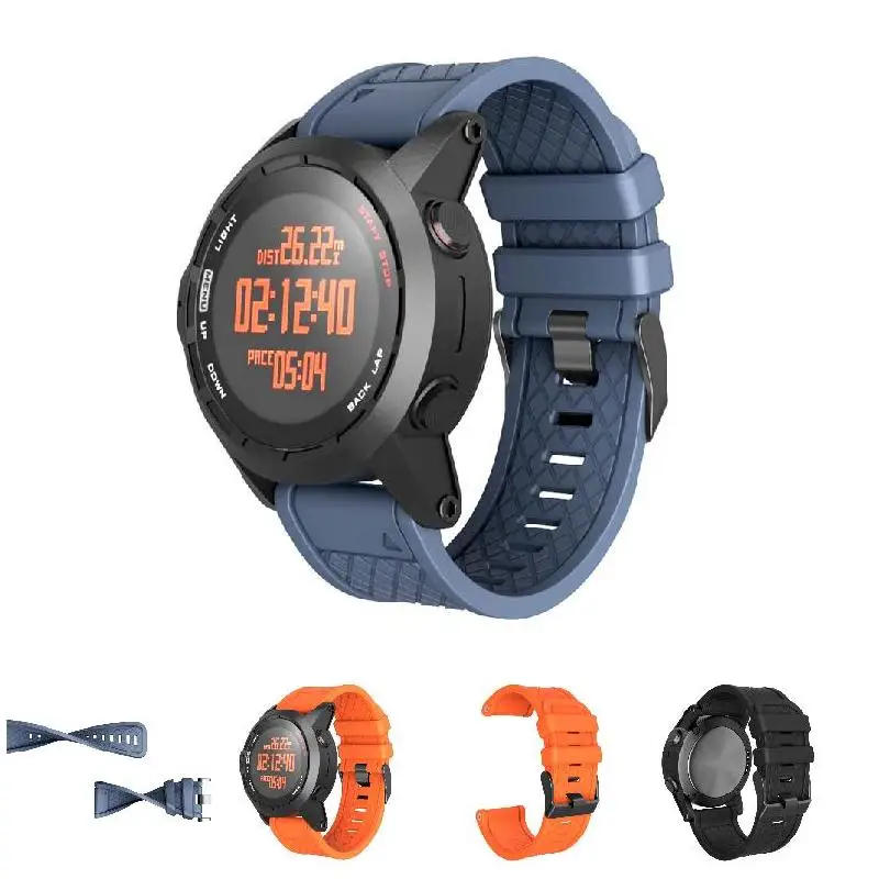 

Silicone Sport Wrist Band Watch Strap Replacement Belt for Garmin Fenix/Fenix 2 JLRL88