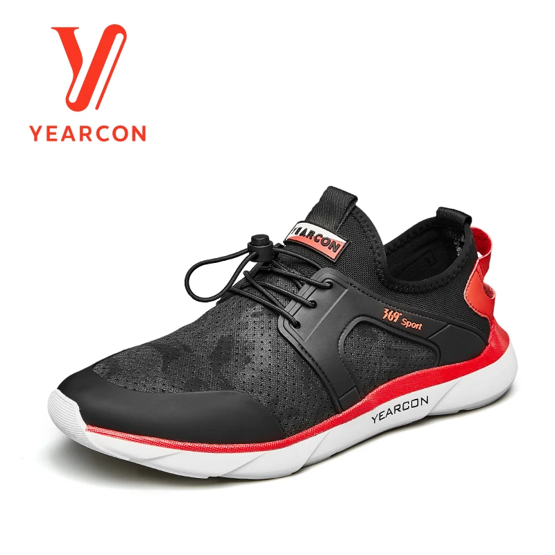 Calçados Sneakers Casual red Vulcanize Dos De Moda 8412ax72323w Para Sapatos Atlético Black Segurança Esporte Yearcon Homens fwgCpq