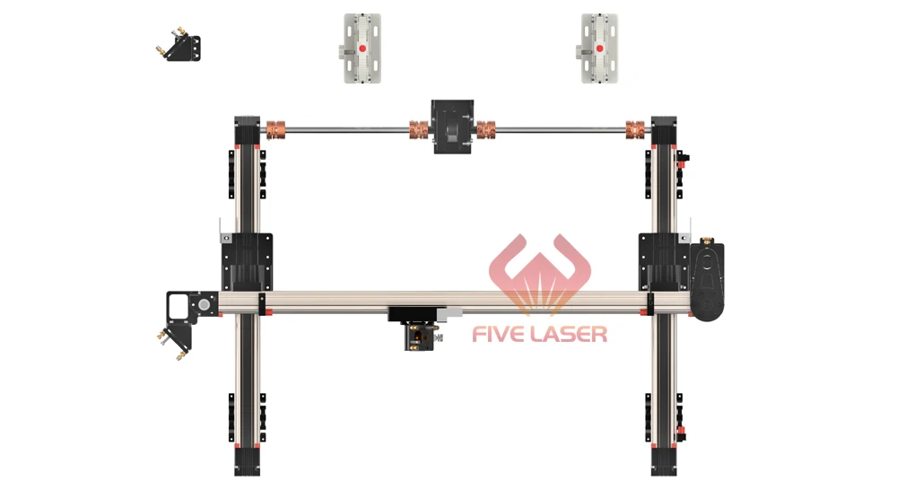 Single head laser motion kit XY linear guide