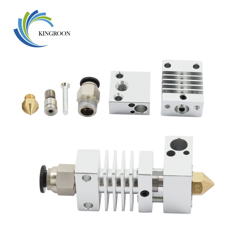 : KINGROON CR10 Hotend экструдер междугородной V6 штранг прессования J head Термальность