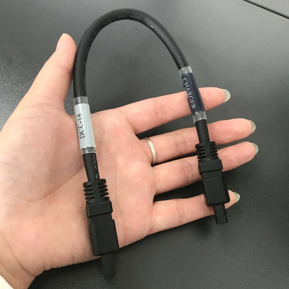

100% Original Import Fujikura BTR-08 Battery Charger Cable DCC-14 FSM-60S/60R FSM-18S/18R Adapter line cord