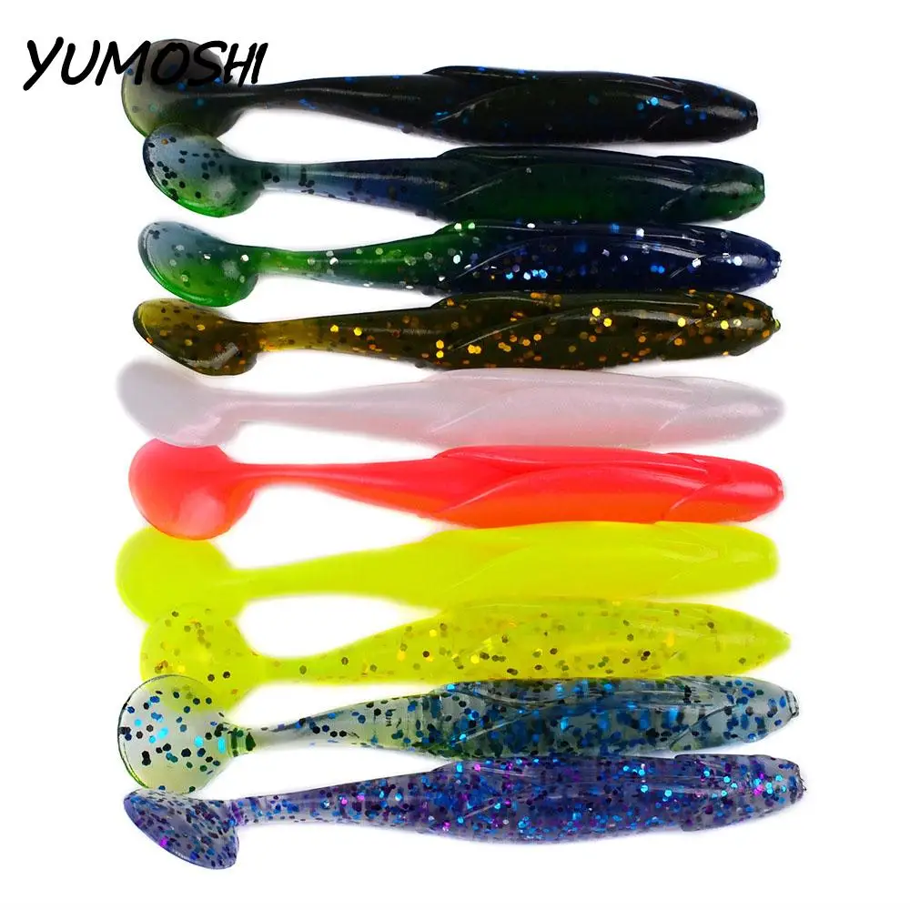 

11cm Artificial Soft Lure Japan Shad Worm Swimbaits Jig Head Fly Fishing Silicon Rubber Fish Bait Fishing Lure Fish Tool