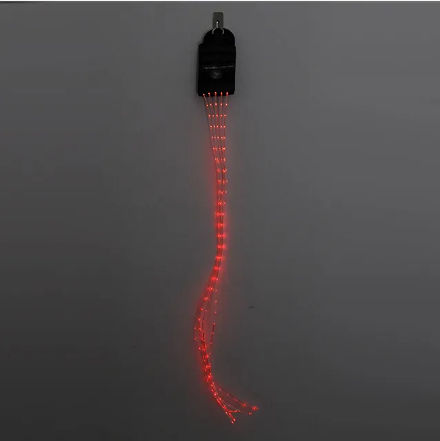 100cm Usb Chargeable Horse Tail Led Lights Riding Tails Decoration
