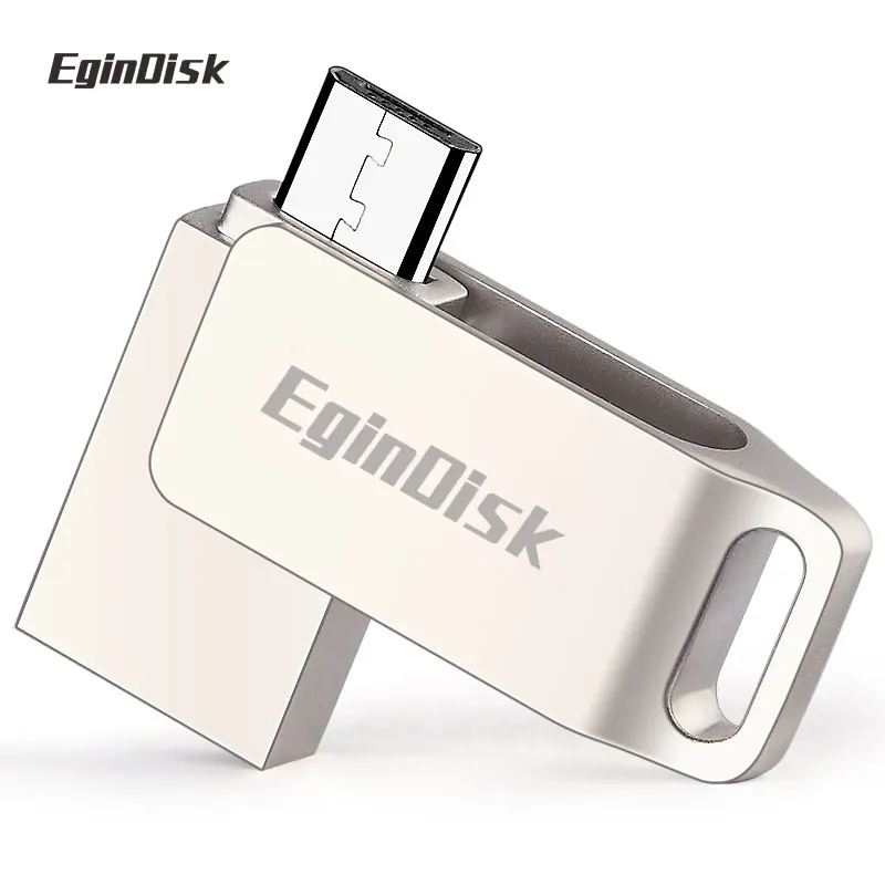 Металлический Micro Usb флеш накопитель 64 ГБ 32 16 8 Otg Android смартфон устройства для