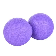 Резиновый эластичный мяч для массажа арахиса, йоги, ролики, триггер для спины, точечная терапия, спортивный зал, релиз мышц, акциз, мобильность