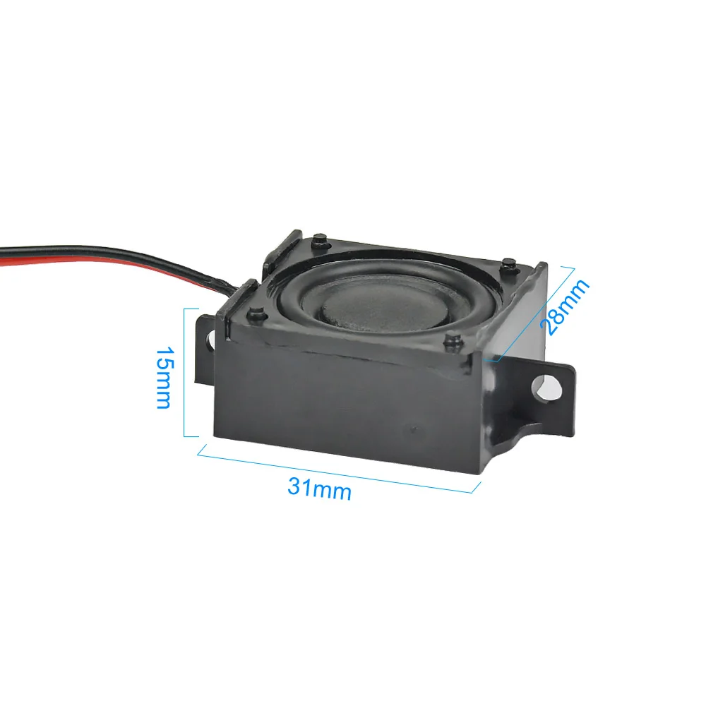 AIYIMA 2 шт. аудио портативные колонки Altavoz 8 Ohm 5W LCD TV рекламный динамик Ses sitemi Altavoces