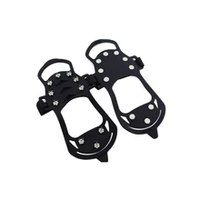 Спорт на открытом воздухе шиповки на нескользящей подошве для альпинизма! с помощью этой снежные цепи шпильки зимние сапоги аксессуары