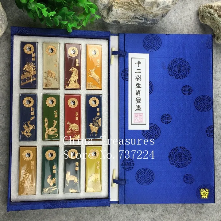 Buy 12pcs/set Chinese Ink Sticks Traditional Solid