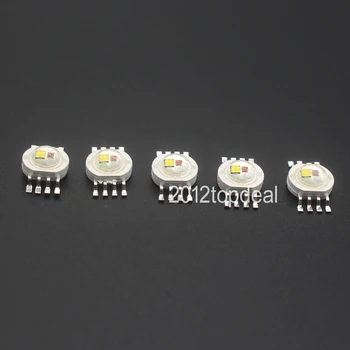 

10 pcs 12w 8pin RGBCW LED Lamp Emitter Diodes For Stage Lighting High Power LED 45mil Epistar LED Chip