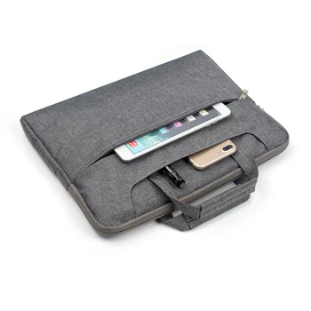 

Canvas Laptop Shoulder Bag Strap for Macbook Air Pro 12 13.3 15.4 16 Inch Notebook Computer Bags Handbag Briefcase for Macbook