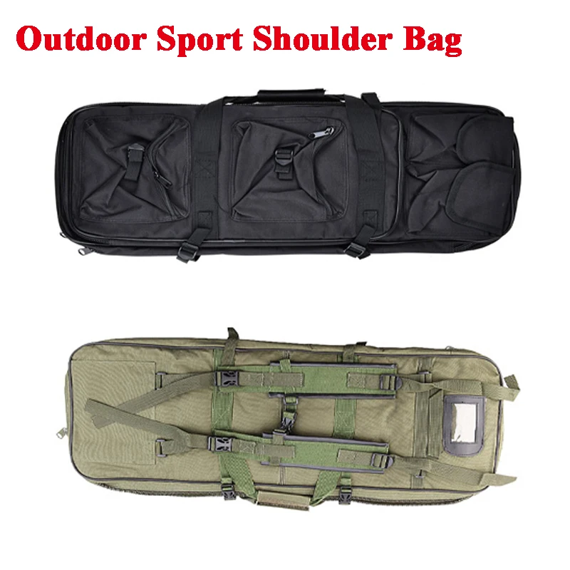 

118cm Tactical Airgun Air Rifle Hunting Shooting Gun Protection Carry Bag Shouder Backpack Outdoor Hiking Camping Bag