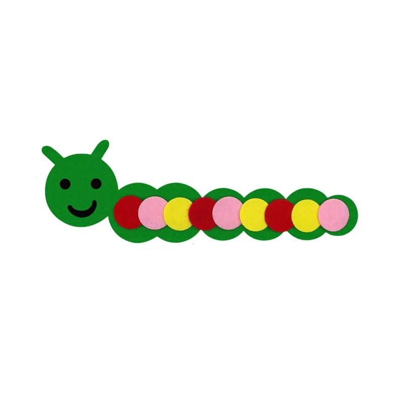 Funny Number Caterpillar Kids Arts And Crafts Toy For Children Kindergarten Teaching Aid Manual Diy Weave Cloth Educational Toys Funny Number Caterpillar Kids Arts And Crafts Toy For Children Kindergarten Teaching Aid Manual Diy Weave Cloth Educational Toys