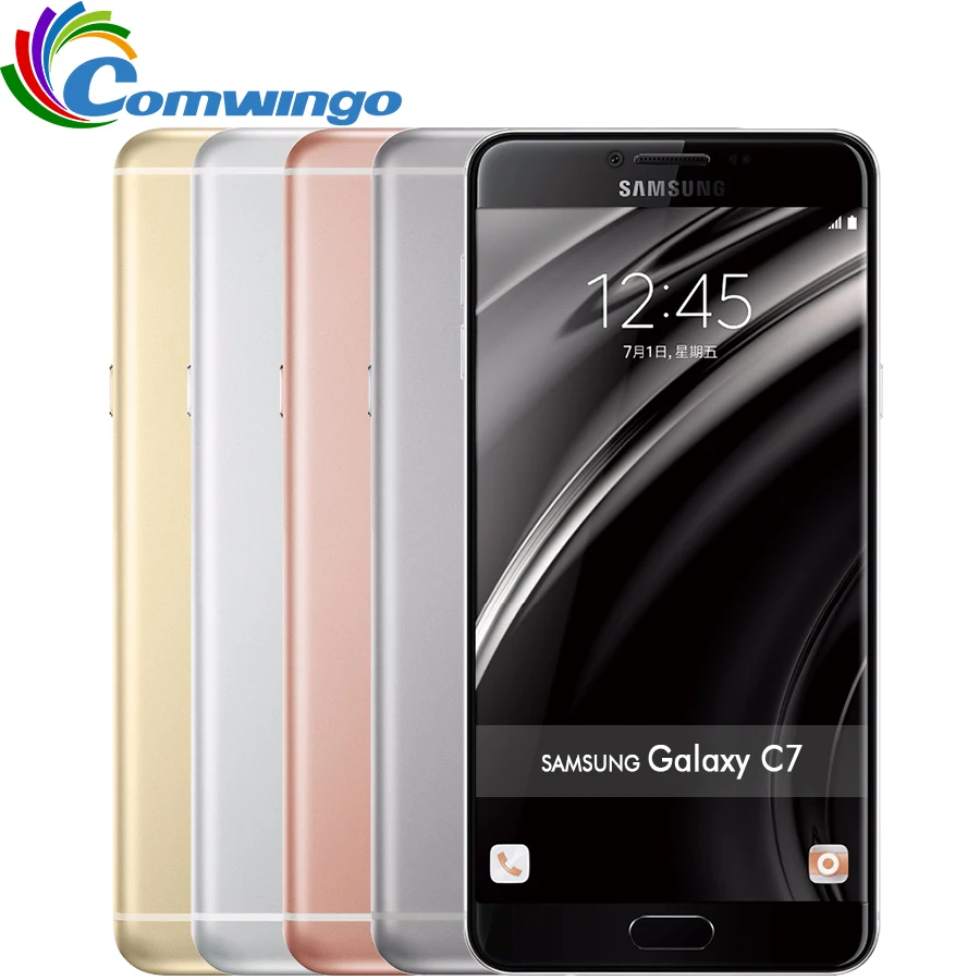 Цена за Оригинальный samsung galaxy c7 4 г lte мобильный телефон android 4 ГБ оперативной памяти 32/64 гб rom 16mp камера 5.7 дюймов умный мобильный телефон Цена за Оригинальный samsung galaxy c7 4 г lte мобильный телефон android 4 ГБ оперативной памяти 32/64 гб rom 16mp камера 5.7 дюймов умный мобильный телефон