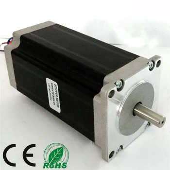 

NEMA23 stepper motor 57x112mm 23HS2430 Single 8mm Circular Shaft 4-Lead 425oz-in 112mm 3.0A Milling Machine Cut