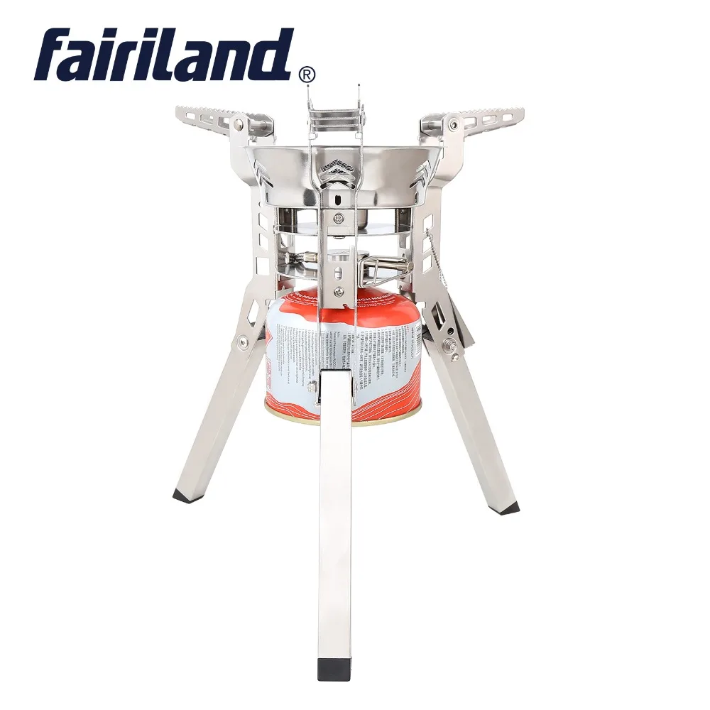 Outdoor Stove Portable Folding Camping Hiking Picnic Stove 3800W Gas