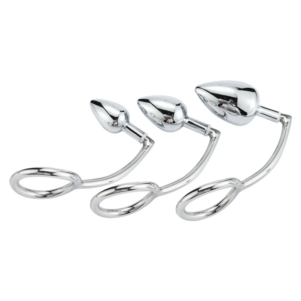 Metal Cock Lock With expansion penis ring