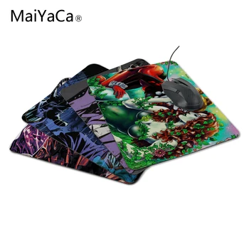 

MaiYaCa Hot Sale Harley Quinn Batman Joker Rectangle Design Mouse Mat Mouse Pad for Optical /Trackball Mouse New Drop Shipping
