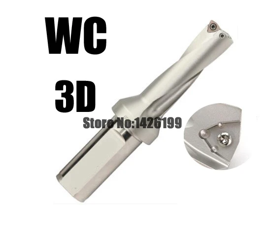 1 шт. WC32-3D-SD34.5-SD37.5, заменить лезвия и Тип дрели для WCMT вставить U Бурение мелководное отверстие, Индексируемые вставные сверла