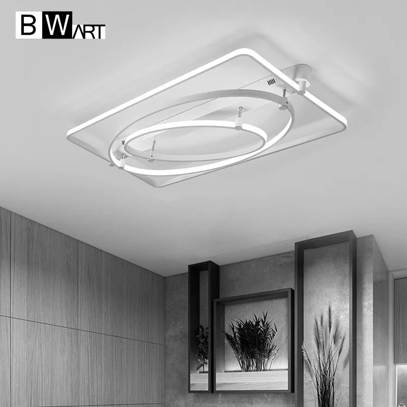 

BWART Square modern led chandelier for living room bedroom dining room high brightness Indoor home lamp chandelier Highlight