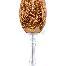 60058T европейский стиль в форме яйца гальванизированная Золотая настольная лампа