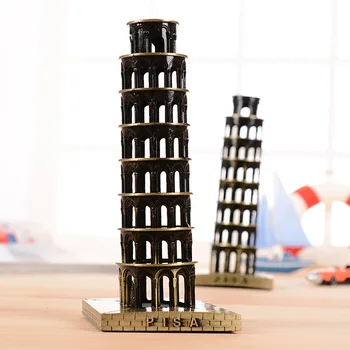 

Magnificent Leaning Tower of Pisa Tower Crafts Creative Souvenirs Italian Architectural Figurine Ornaments Home Decoration Craft