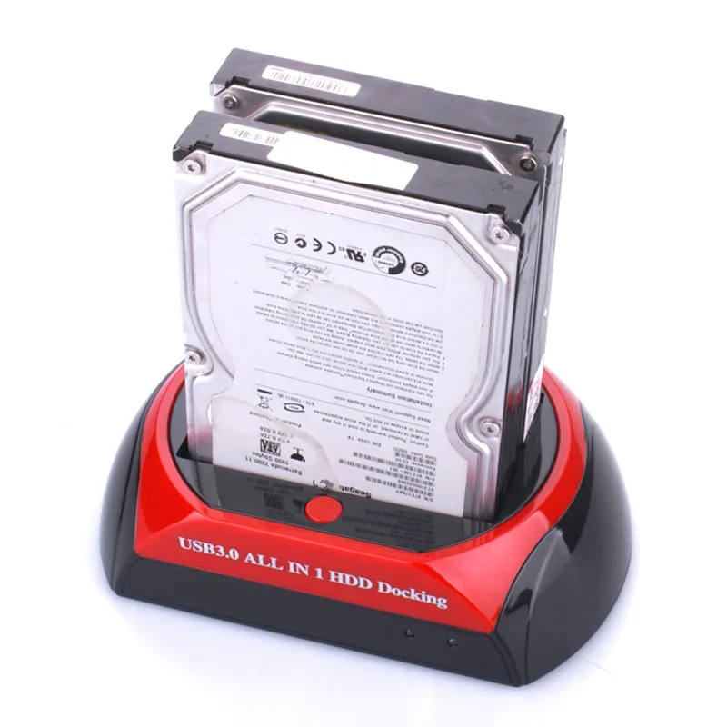

Multifunction All In 1 HDD Docking Station Support 2.5 3.5 Inch Hard Drive E-sata with Card Reading 2 USB External Hard Drive