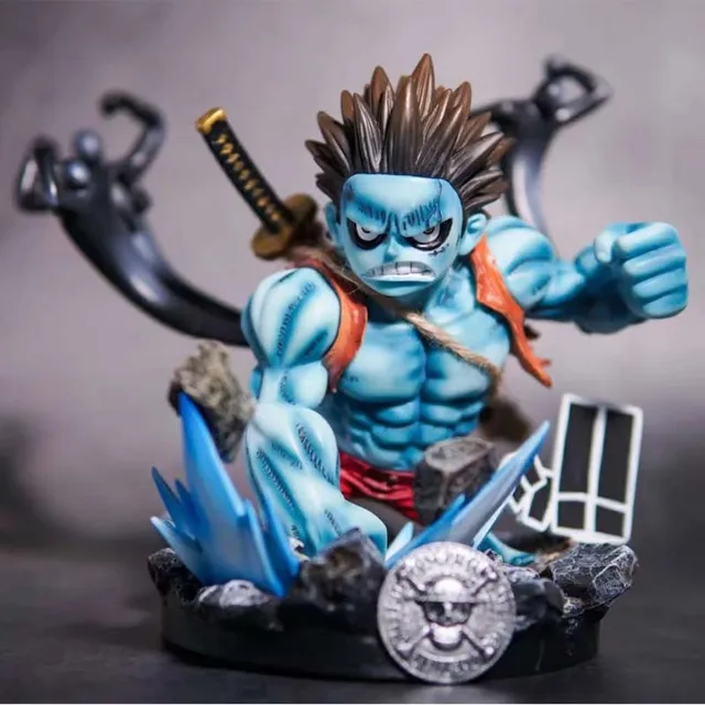 Best Offers 23cm Anime One Piece GK Nightmare Luffy  PVC Action Figure Collection Models Toy