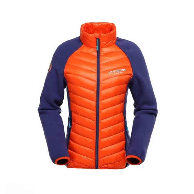 short women's down jacket