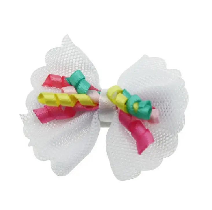 gauze ribbon with korker hairbow2