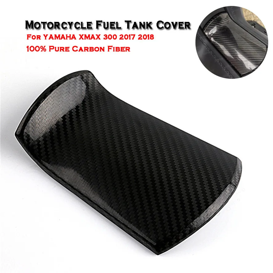 

Motorcycle Scooter Carbon Fiber Fuel Gas Oil Tank Cap Cover For YAMAHA XMAX 300 Accessories Practical Durable High Quality l0425