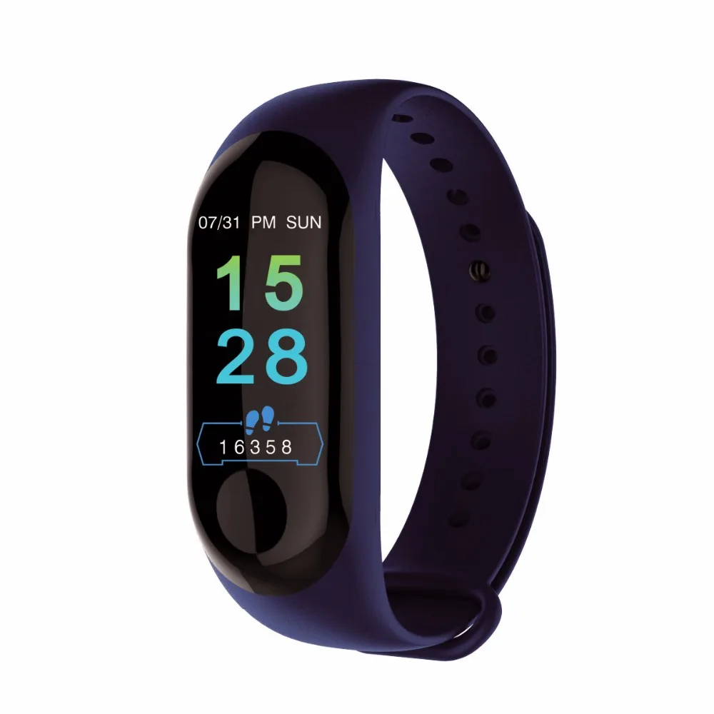 

ACCALIA m3 PLUS Smart bracelet Waterproof Fitness Tracker BP Heart Rate Monitor