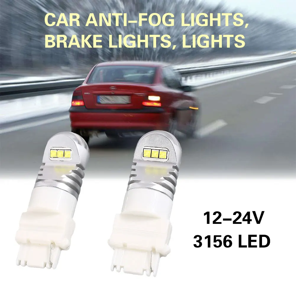 

Vehemo 750lm Pcs Fog Led Light Led Driving Bulb Bright Fog Lamp Spotlight Auto White