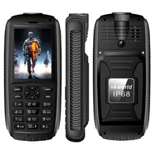 VKWorld Pierre Nouvelle V3 Quadruple Téléphone Portable SC6531CA RAM 64 MB ROM 64 MB 2.4 pouce Tri Carte SIM Bluetooth FM Radio Torche 3000 mAh