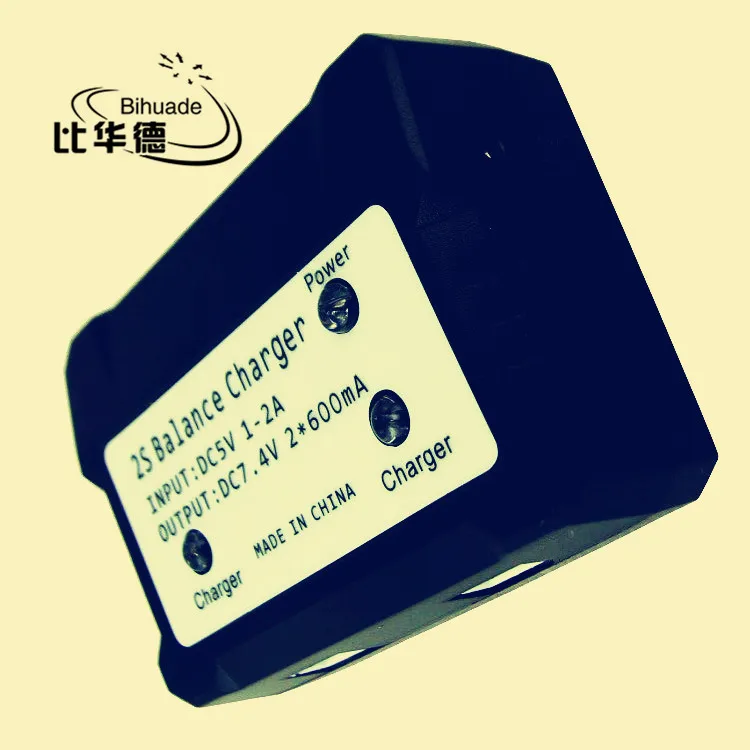

Bihuade Rc Battery Charger Usb 2 In 1 For 7.4v (2s) Li Battery Balance Charger X8c X8hw X8g X600 X101 X6 V262 Quadcopter Drone