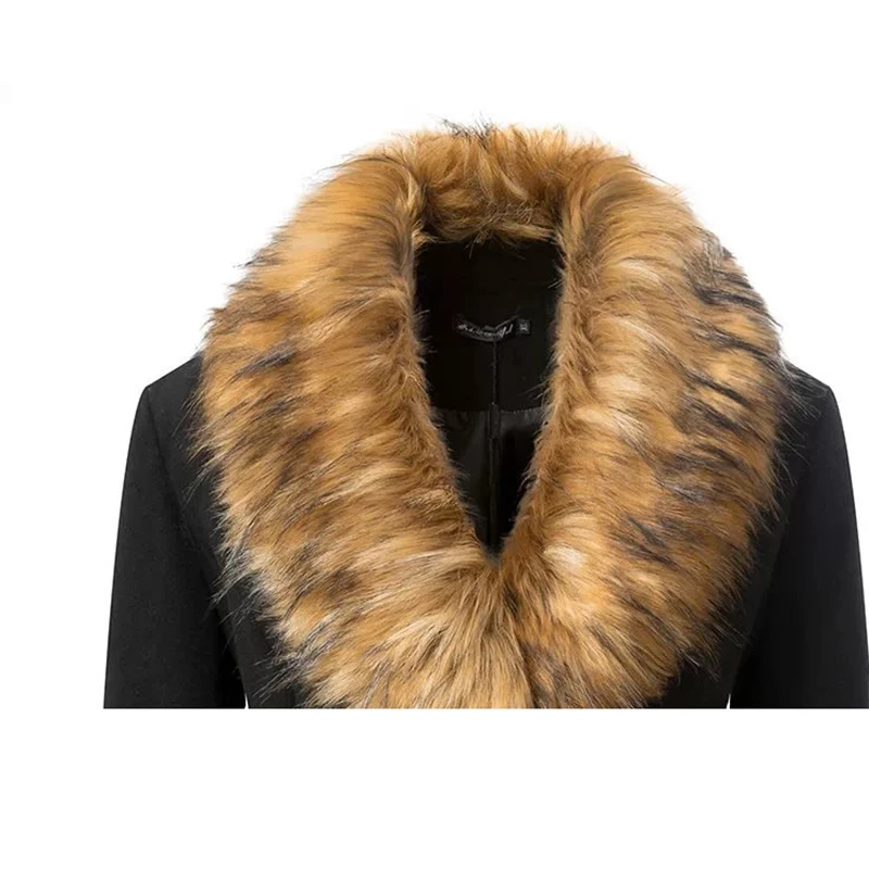 Black Coat Female 2018 Winter Women Parka Long Windproof Jackets Alpaca Coat Women Rabbit Fur Collars Stitching Wool Blends 50 Black Coat Female 2018 Winter Women Parka Long Windproof Jackets Alpaca Coat Women Rabbit Fur Collars Stitching Wool Blends 50