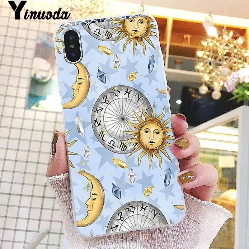 Yinuoda Египет таинственный Таро гадание Новинка чехол для iPhone X XS MAX 6 6s 7 7plus 8 8Plus 5 5S SE