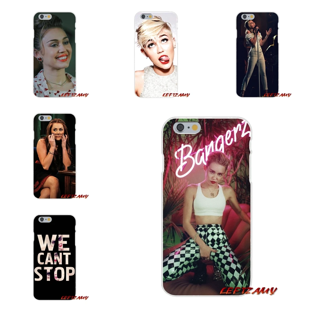 Для Samsung Galaxy A3 A5 A7 J1 J2 J3 J5 J7 2015 2016 2017 BANGERZ Miley Cyrus We Can T Stop collage прозрачные чехлы из