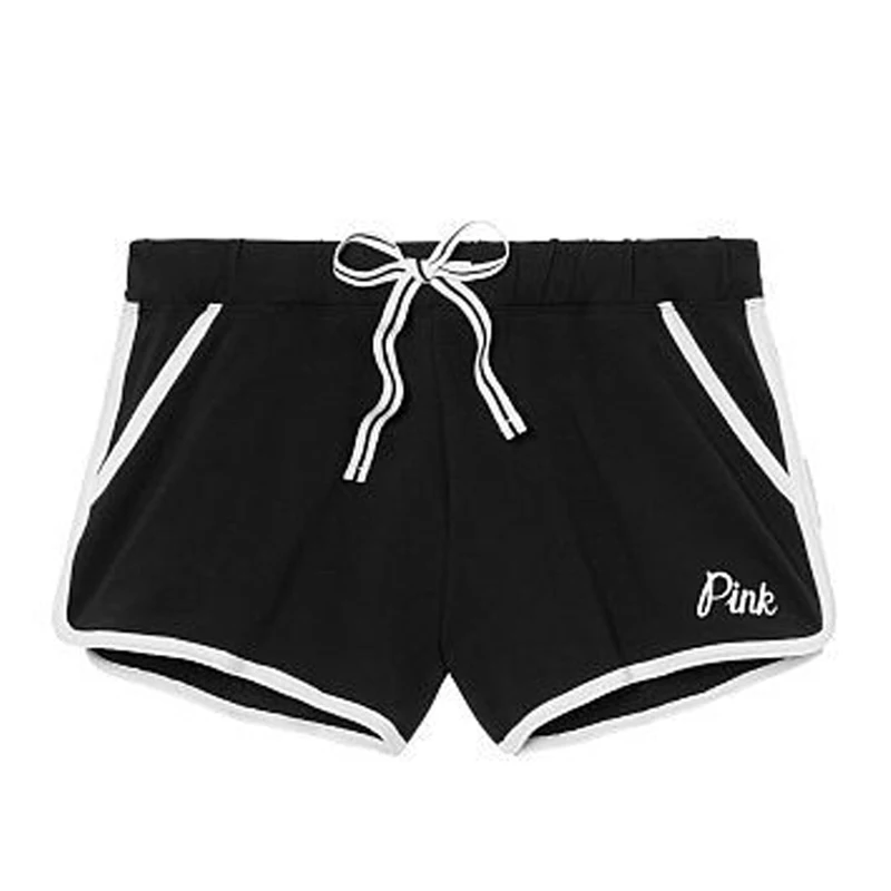 VS Pink Women Shorts Summer Fashion Sexy Workout Booty Fitness Black Cotton Bermuda Sports Biker High Waist Shorts Plus Size VS Pink Women Shorts Summer Fashion Sexy Workout Booty Fitness Black Cotton Bermuda Sports Biker High Waist Shorts Plus Size