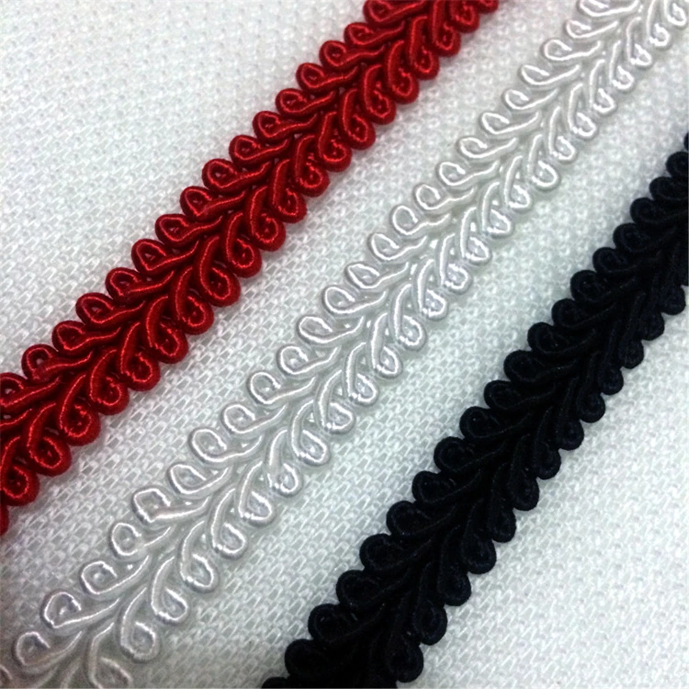 

25meters Gold Silver Black Bullion Ribbon Diy Accessory Wavy Webbing Garments Hair Decorations Lace Stiching Tape Trimming