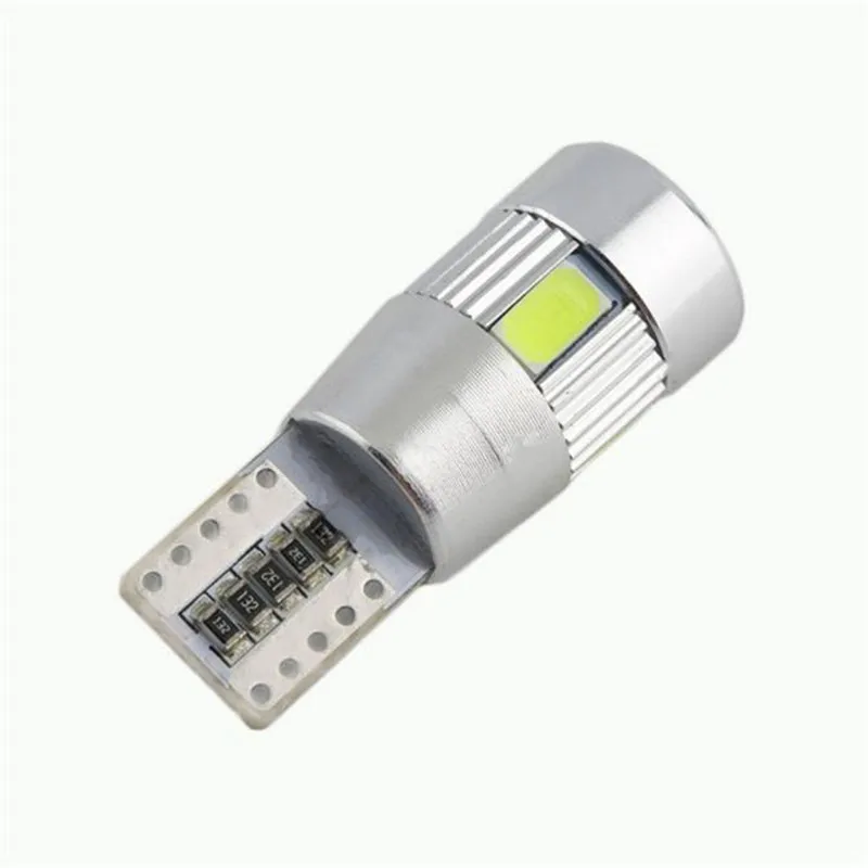 Низкая Мощность потребляет мало Temperature1PC скрытый белый W5W 5630 6-SMD авто светодиодный светильник лампа@ 11220